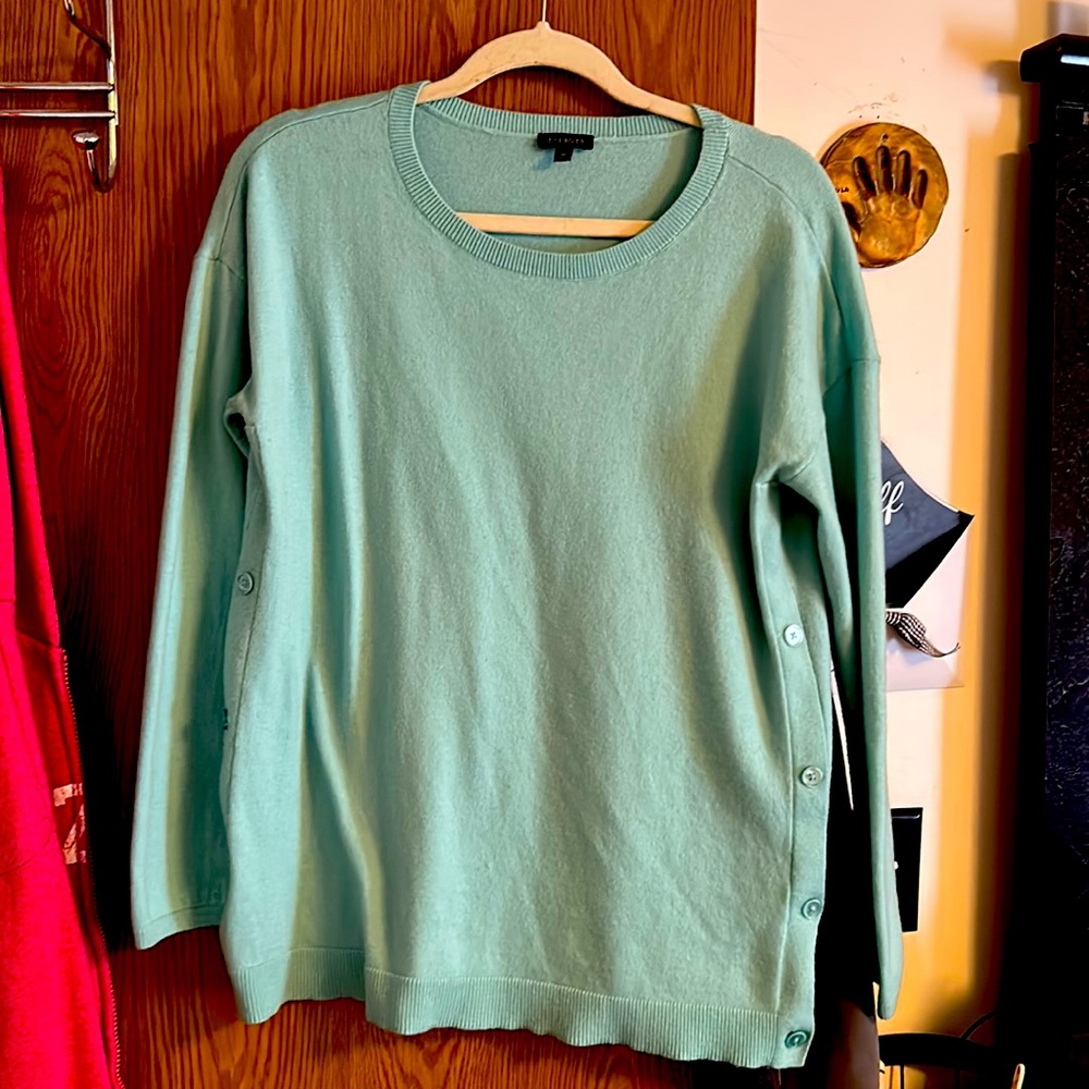 Mint Green Sweater.  Size medium.